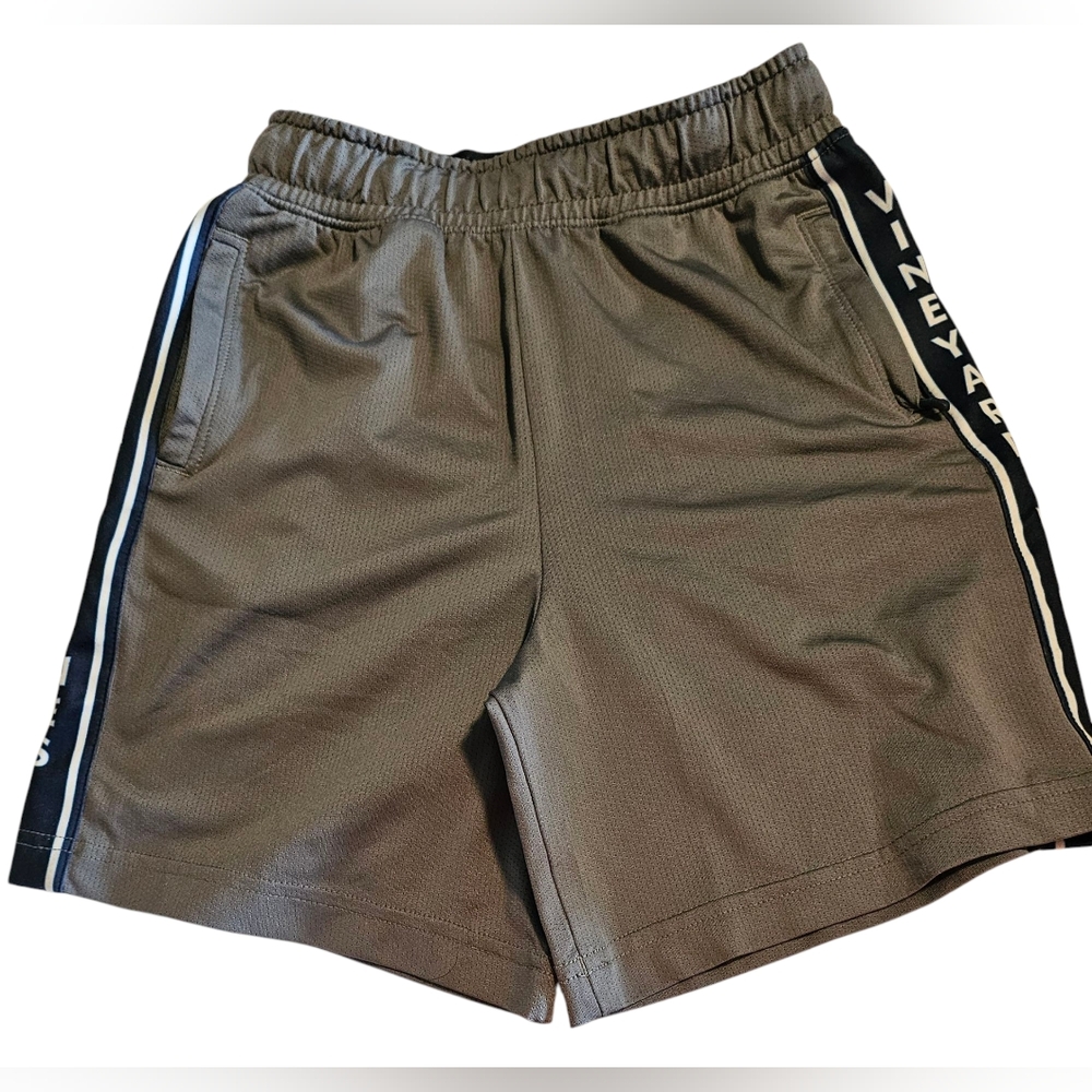 Vineyard Vines Shorts Performance Athletic Shorts Grey Blue Big Boy's Size 7